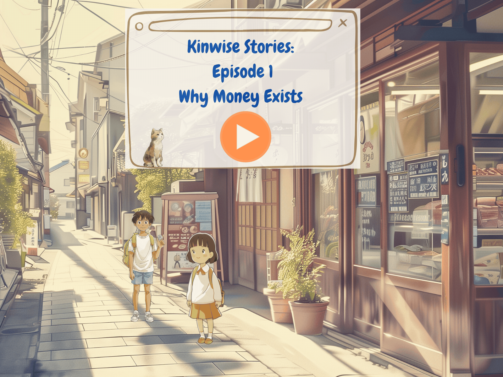 Kinwise story - Session 01, why money exists